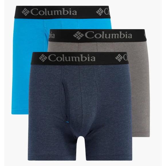 Columbia High-Performance Stretch Boxer Briefs 3PK XL/XG - Picture 1 of 7